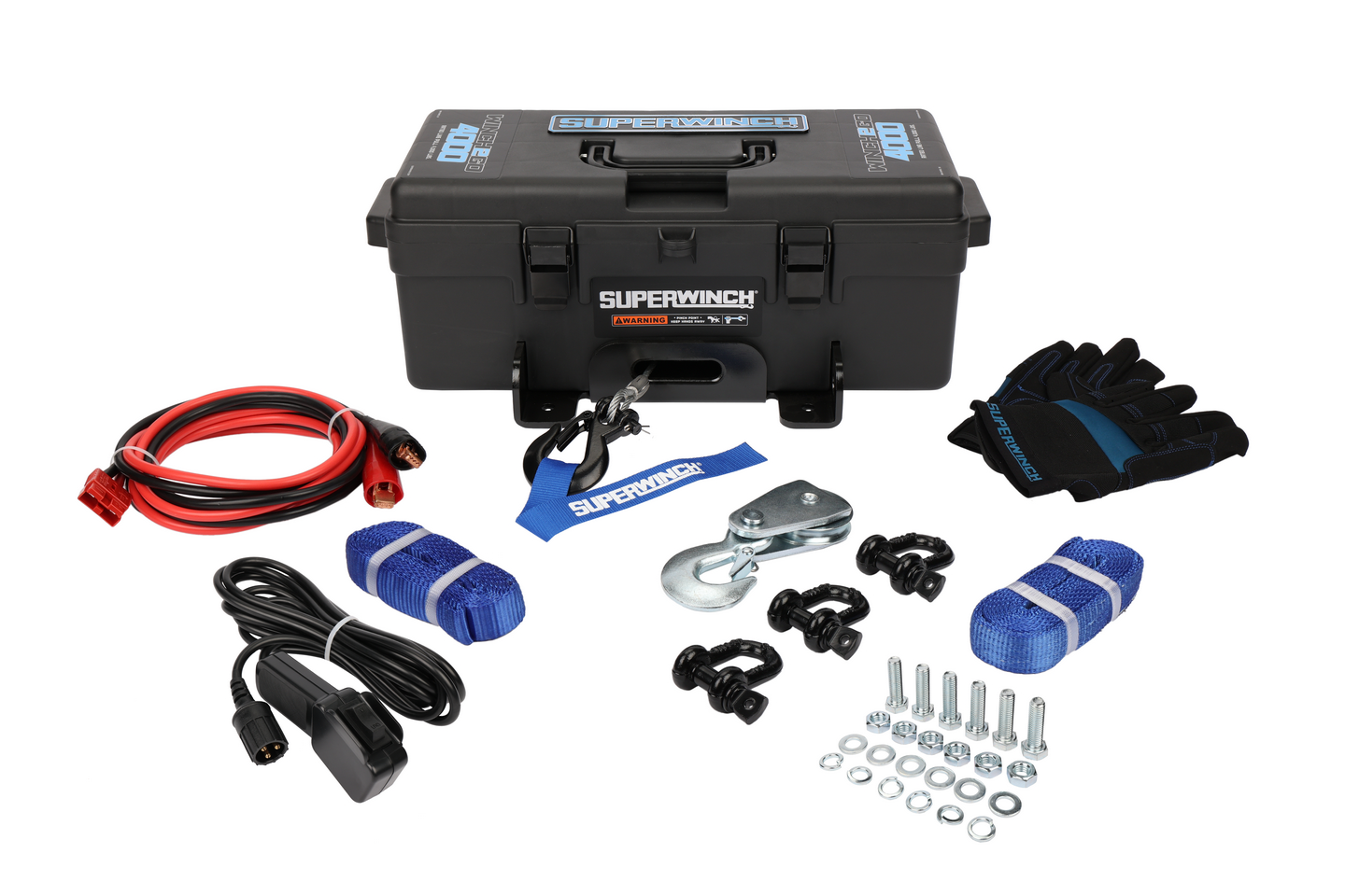 Winch2Go 4000 2026 лебедка переносная в коробке